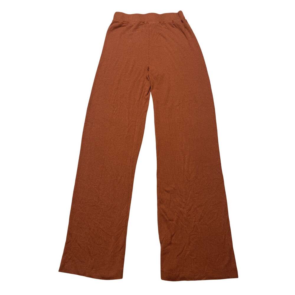 NAADAM Cashmere Blend Rib Knit Wide Leg Pants Women’s XS Minimalist Quiet Luxury